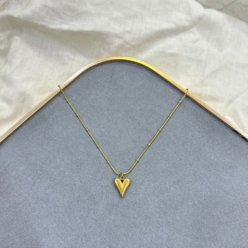 PUFFY HEART NECKLACE