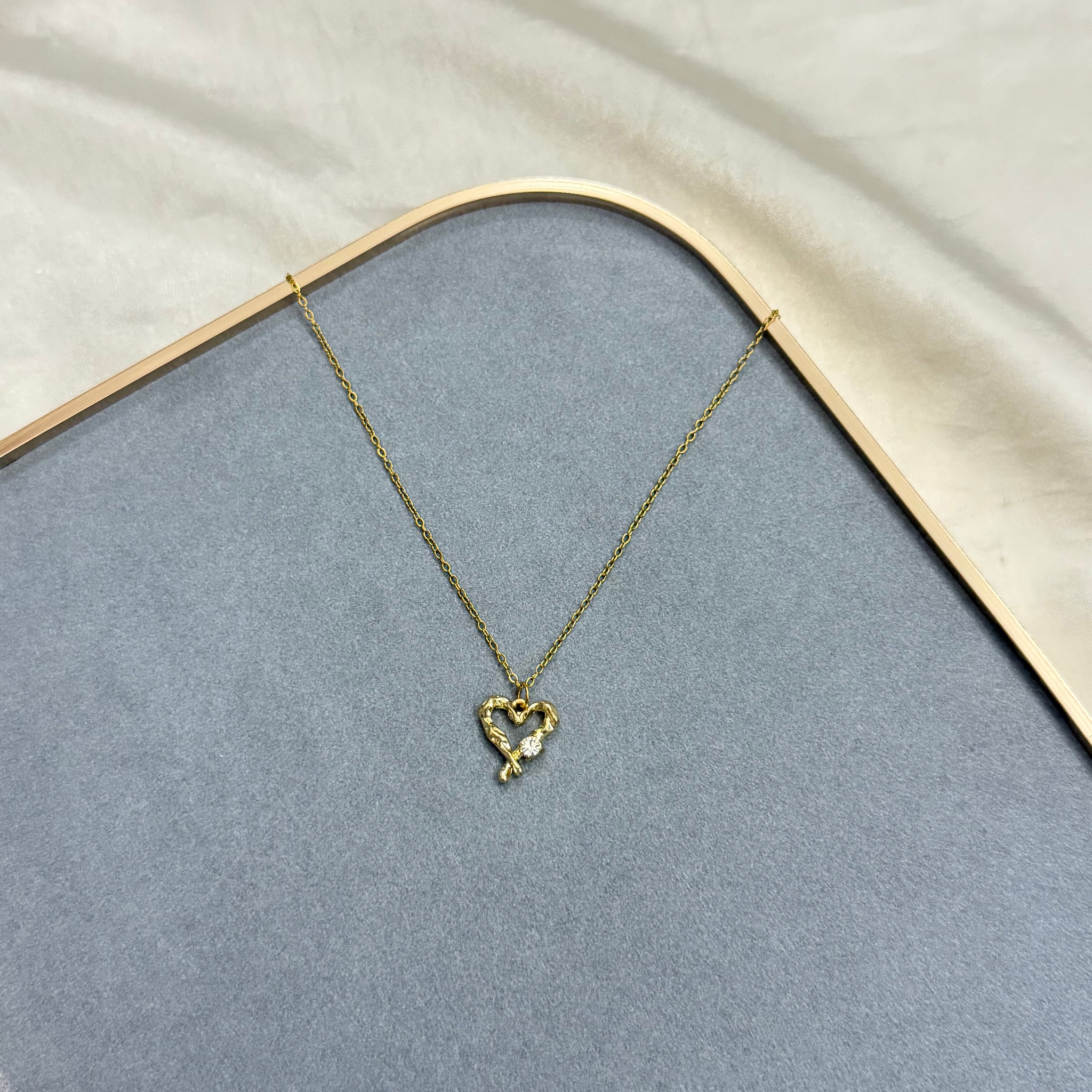 YOU STOLE MY HEART NECKLACE