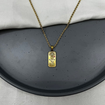 GOLDEN TAROT NECKLACE