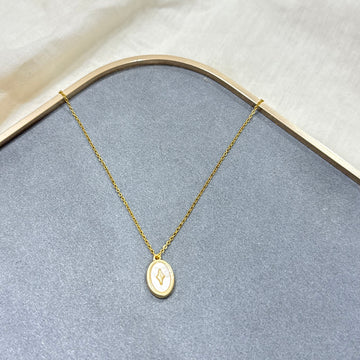 STAR OVAL PENDANT CHAIN