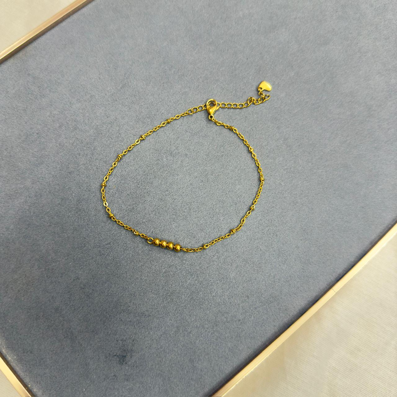 BEADED ANKLET