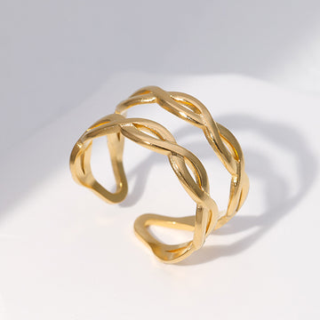 AYLA 18K GOLD PLATED RING