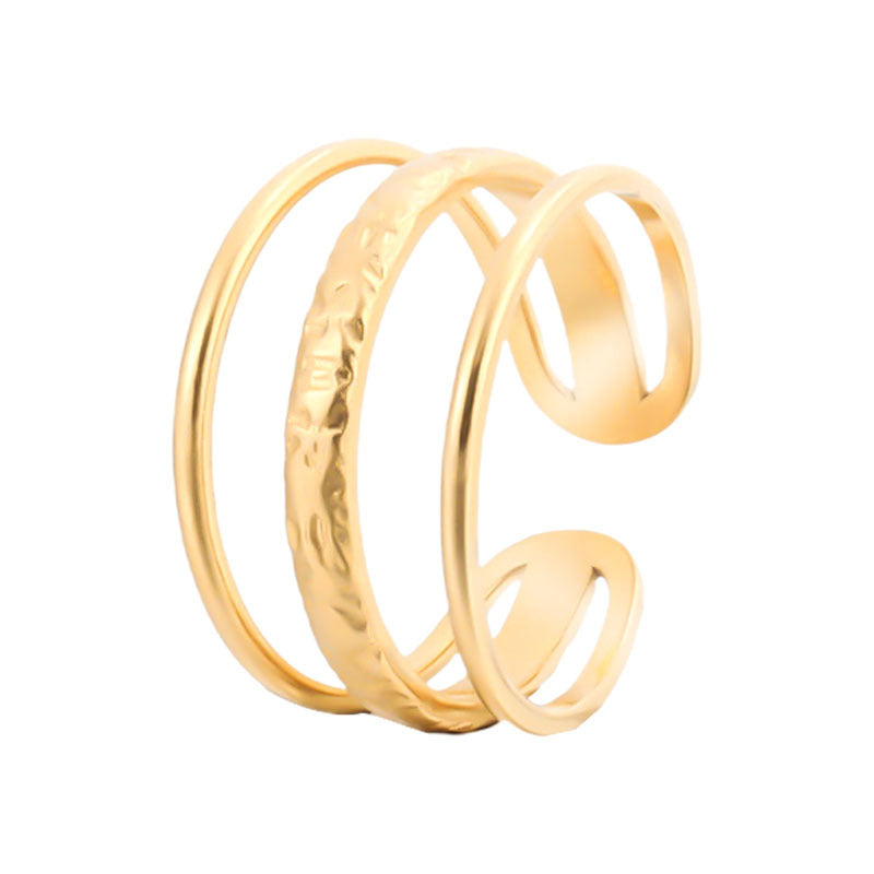 IRYA 18K GOLD PLATED RING