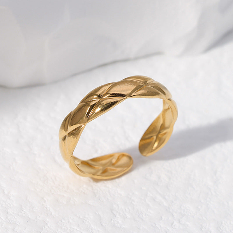 KAI 18K GOLD PLATED RING