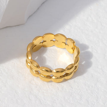 CALA 18K GOLD PLATED RING