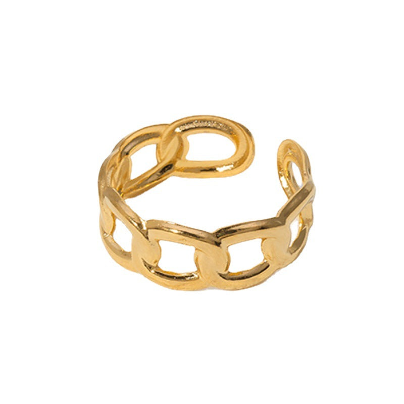 TWINED 18K GOLD PLATED RING