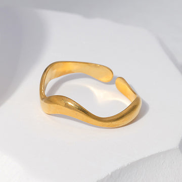 LISA 18K GOLD PLATED RING