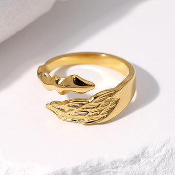 WINGS 18K GOLD PLATED RING