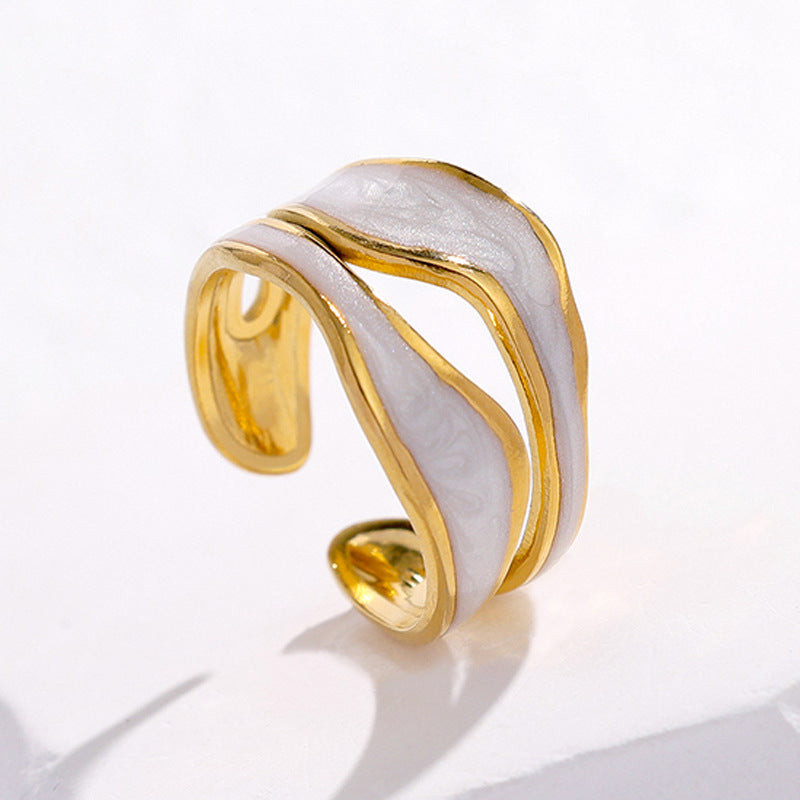 MARGOT 18K GOLD PLATED RING