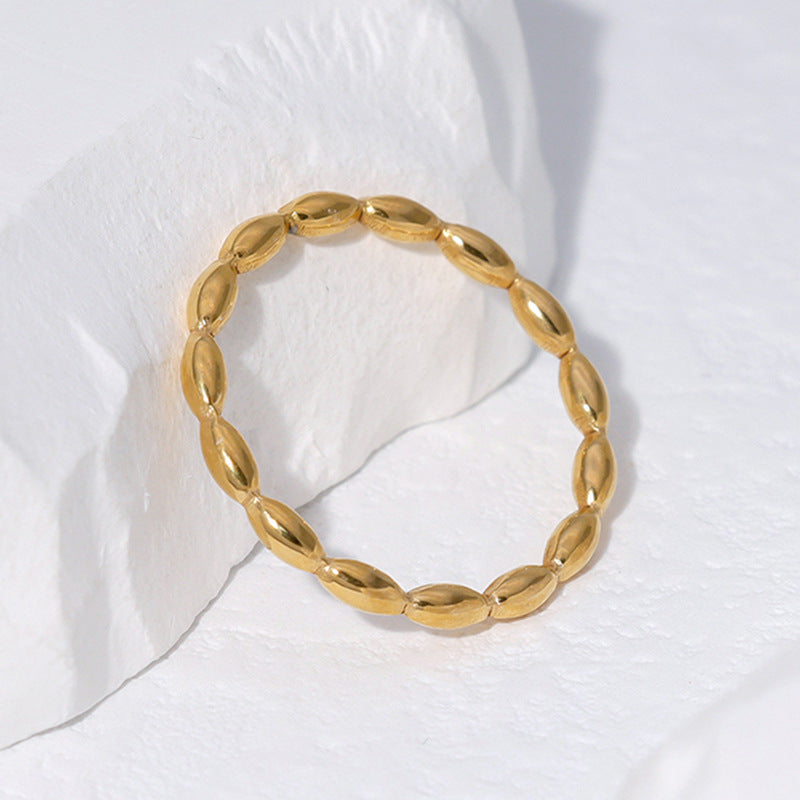 AIMA 18K GOLD PLATED RING