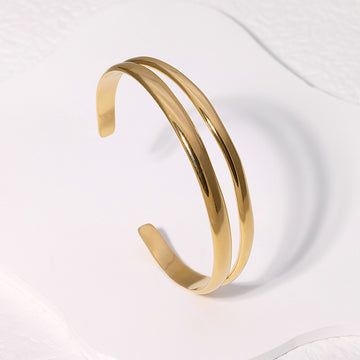 TAMREN CUFF 18K GOLD PLATED BRACELET