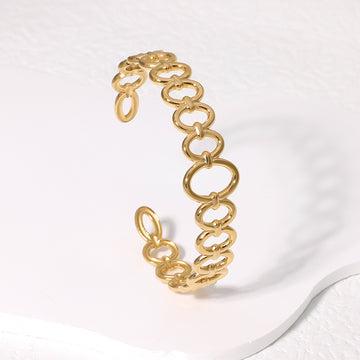 ALLOY 18K GOLD PLATED BRACELET