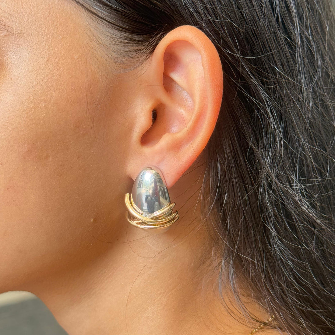 BICOLOR EARRINGS