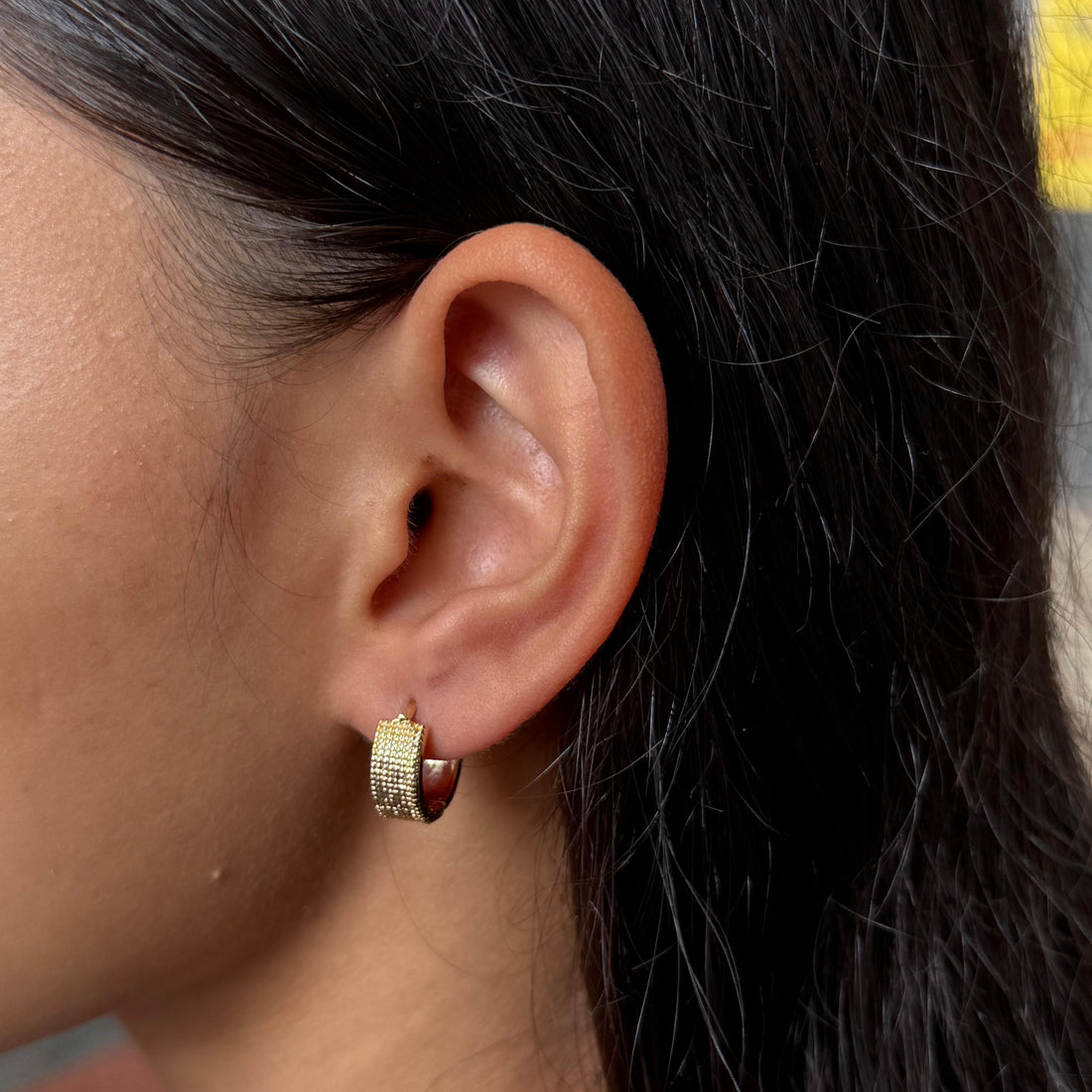 MICHELLE HOOP  EARRINGS