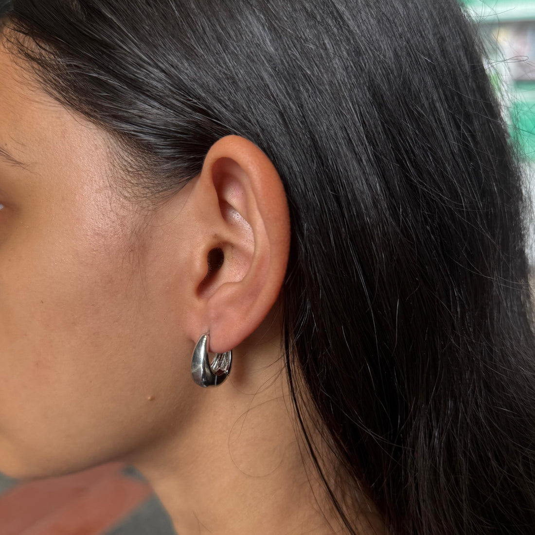 CARABINER HOOP EARRINGS